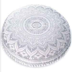 Boho Mandala floor pillow cover w/ cushion insert
